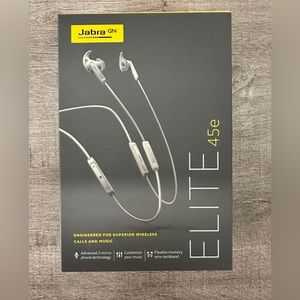 Jabra GN ELITE 45e, Champagne color, superior wireless calls and listening